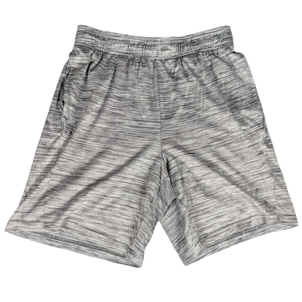 Reebok Mens Grey Space Dye Athletic Training Performance Shorts 5447